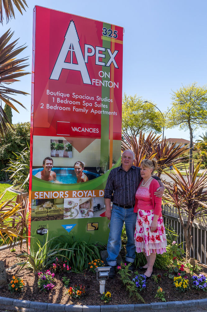 Apex On Fenton Motell Rotorua Exteriör bild